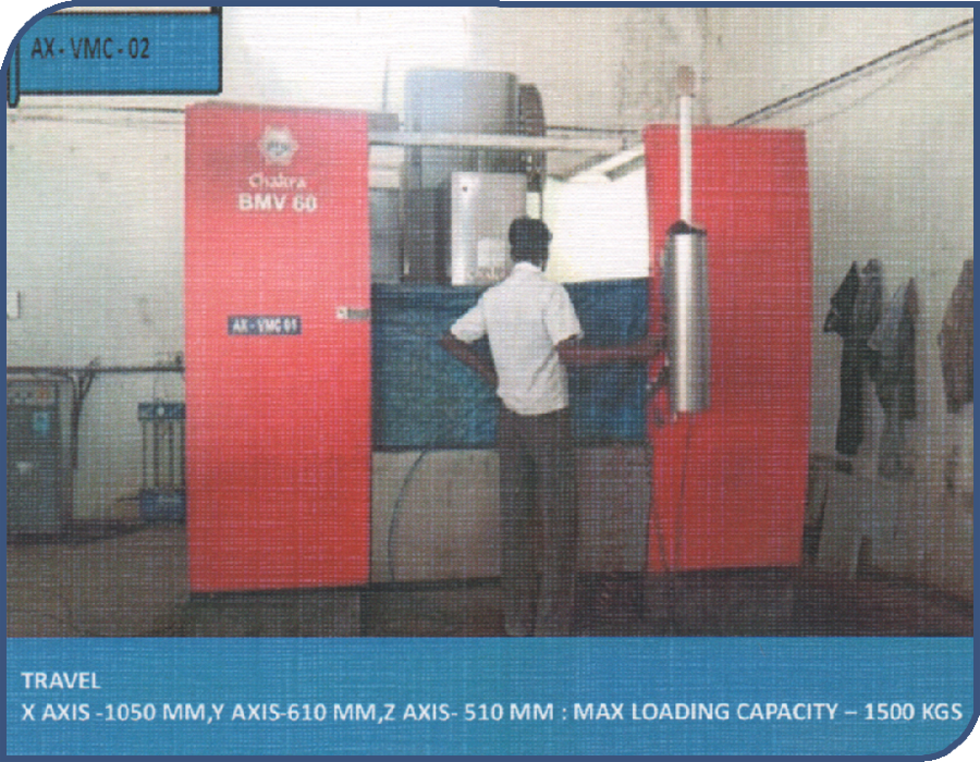 Vertical Machining Center in Coimbatore, Pattern Shop in Coimbatore
